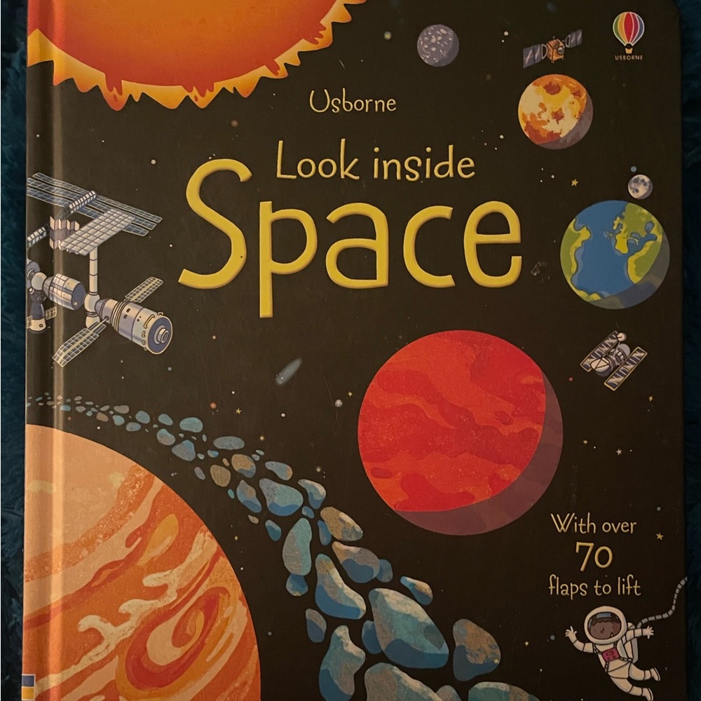 Usborne Look Inside Space Book